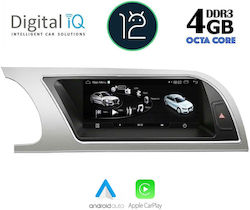 Digital IQ Car-Audiosystem für Audi A4 / A5 2008-2012 (Bluetooth/USB/AUX/WiFi/GPS/Apple-Carplay) mit Touchscreen 8.8"