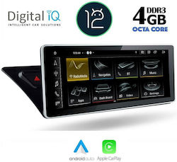 Digital IQ Car-Audiosystem für Audi A4 / A5 2008-2015 (Bluetooth/USB/AUX/WiFi/GPS/Apple-Carplay) mit Touchscreen 10.25"