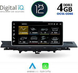 Digital IQ Car-Audiosystem für Audi A4 / A5 / A4 (B9) 2016+ (Bluetooth/USB/AUX/WiFi/GPS/Apple-Carplay) mit Touchscreen 10.25"