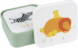 Petit Jour Paris Savane Plastic Kids' Lunch Set...