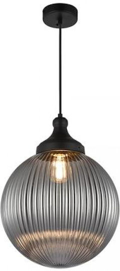 Horoz Electric Hängelampe Schwarz Kugel mit Fassung E27