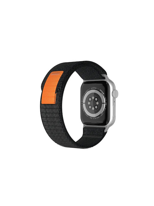 Sonique Strap Fabric Black (Apple Watch 44/45/4...