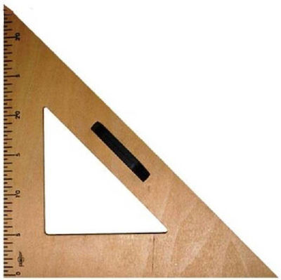 Triunghi Geometric Lemn 35cm Πίνακος