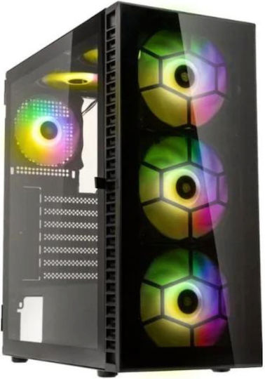 Vengeance Space V2 Desktop PC (Ryzen 5-4500/16GB DDR4/512GB SSD/Radeon RX 6400/No OS)