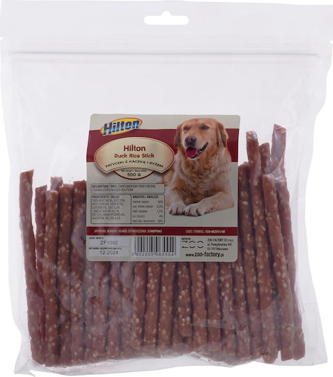 Hilton Dog Stick Treats Small Breeds Gluten Free with Duck and Rice 500gr