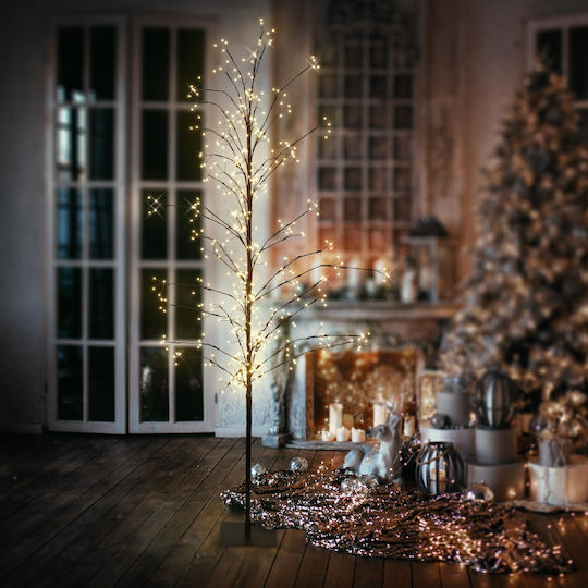 Beleuchtetes Weihnachtsdekorationen mit Bäumen Schwarz Beleuchtetes Weihnachtsdekorationen mit Bäumen Schwarz