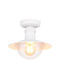 Globo Lighting Plafonieră de Exterior E27 în Culoare Alb 3274DW