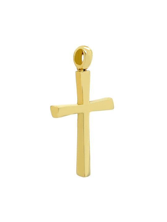 Xryseio Damen Gold Kreuz 14K