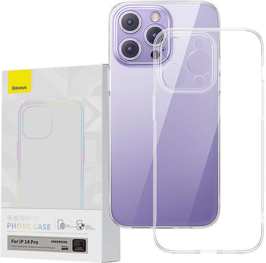 Baseus Simple Back Cover Πλαστικό 1.3mm Διάφανο (iPhone 14 Pro)
