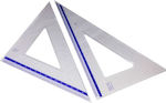 Pratel Plastic Transparent Triangle 22cm