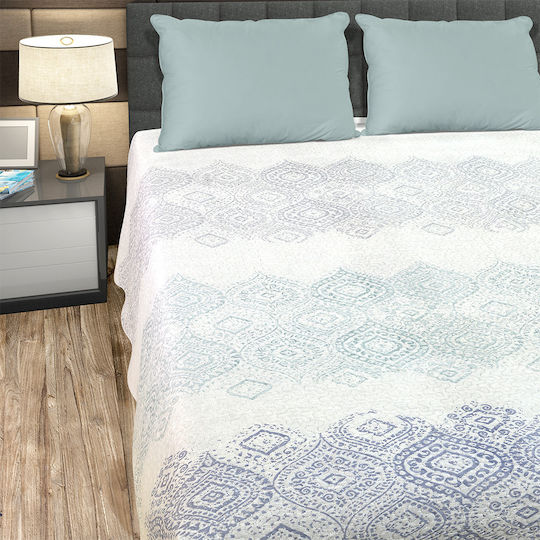 Lino Home Sery Покривало Кингсайз от Полиестер White-grey 220x240см