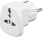 Lamtech TRAVEL Universal to Greek Plug Adapter