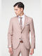 Fragosto Men's Suit Pink