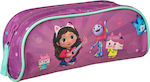 Fabric Pencil Case with 1 Compartment Pink