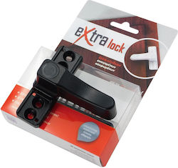 Ex.Met.Al Lock for Hinged Doors Black