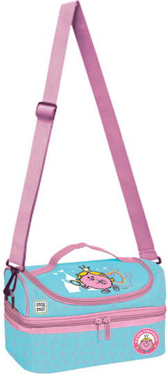 CHartini Poli The Lady Princess School Insulated Shoulder Bag Light Blue 19x15x25cm