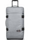 Eastpak Tranverz M Medium Fabric Suitcase Sunday Gray with 2 Wheels Height 67cm