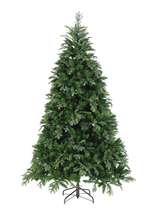 Christmas Green Tree with Metallic Base H240cm