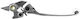 Accossato Motorcycle Brake Lever for Honda VFR Silver AGD04