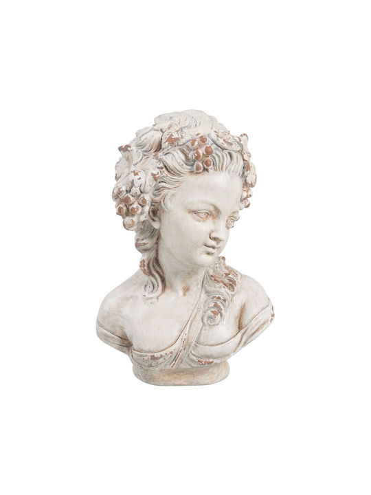 BigBuy Decorativă Bust din Polirășină 24x18x34cm 1buc