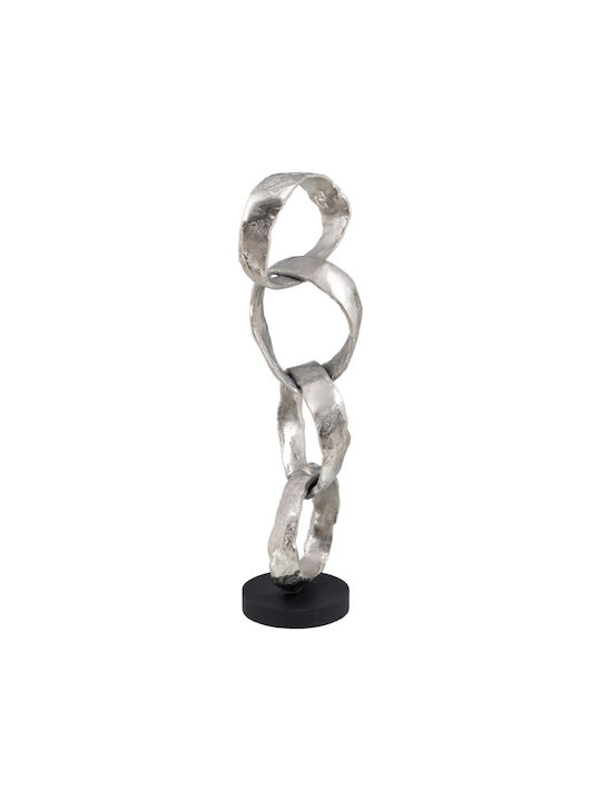 BigBuy Figură Decorativă din Metal 21x15x63cm 1buc