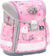 Belmil Schulranzen Rucksack Grundschule Rosa mit Flaschenhalter 19Liter