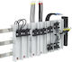 K-electric Peripheral Industrial Equipment K-electric Plug-in Base with Integrated Rail and Cables 25A 45x207 106521