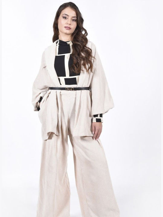 Enter Fashion Jachetă de damă în Alb Culoare