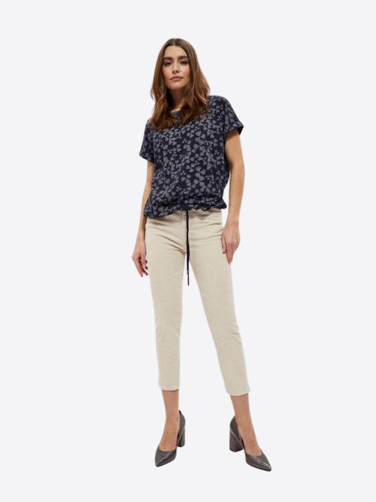 Make your image Women's Capri Chino Trousers Beige