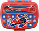 Gim Spiderman Plastik Kinder Lebensmittelbehälter Spiderman Rot