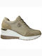 Damen Sneakers Beige