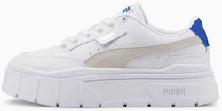 Puma Γυναικεία Sneakers Λευκά