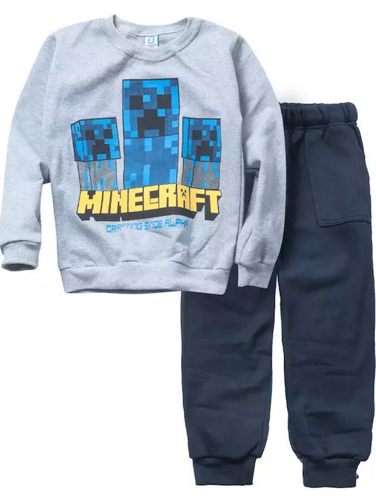 Kinder Sweatpants Set - Jogginganzug Gray 2Stück
