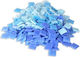 Art & Hobby Glass Decorative Stone for DIY Crafts Blue 1x1cm