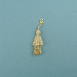 Vostex Plastic Decorative Tassel for DIY Crafts Beige