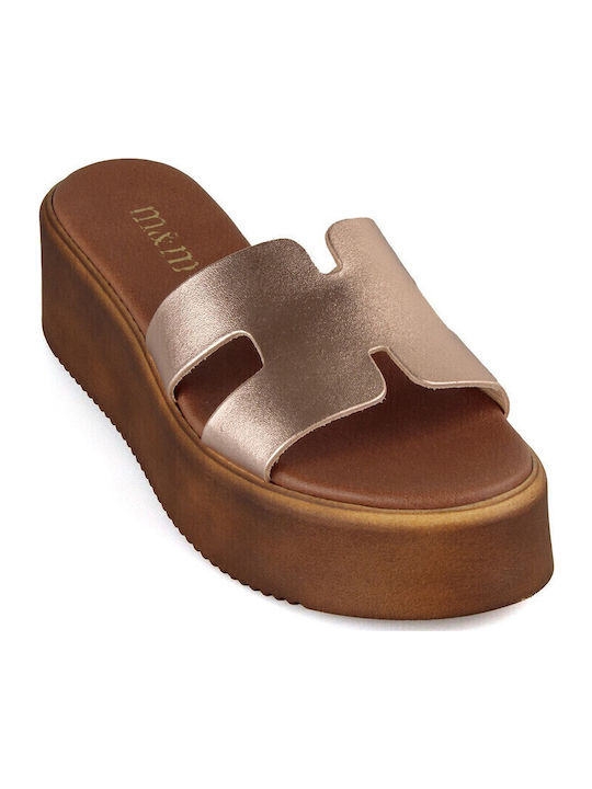 Hera Sandals Δερμάτινα Γυναικεία Σανδάλια Flatf...