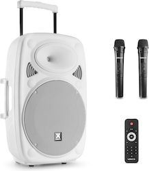 Vonyx System with Wireless Microphones White