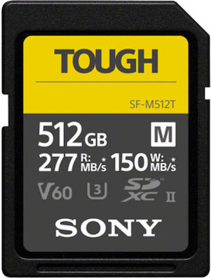 Sony SF-M SDXC 512GB U3 V60 UHS-II