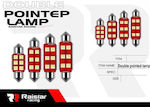 Raistar Lamps Car LED White 12V 2pcs