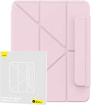 Baseus Minimalist Flip Cover Synthetic Leather Pink (iPad 2019/2020/2021 10.2'') P40112500411-03