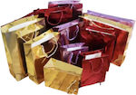 Σετ Paper Bag for Gift Silver 23x8x27cm. 10pcs