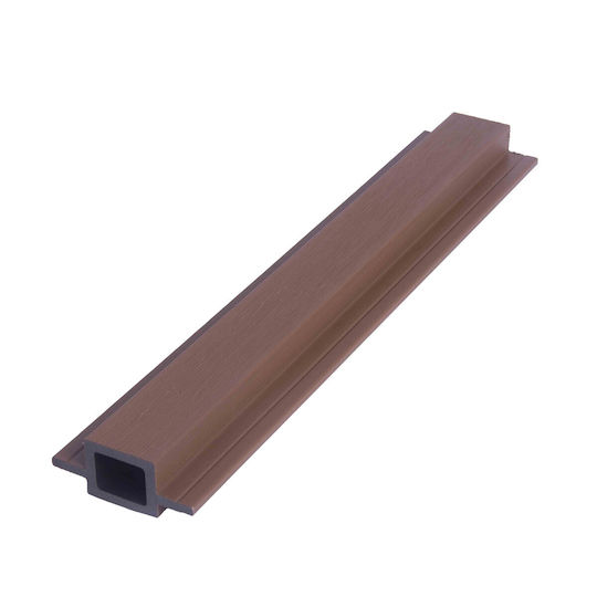 Showood Panou de perete 3D de Grădină din Lemn 2.5x6x290buc 1buc Brown