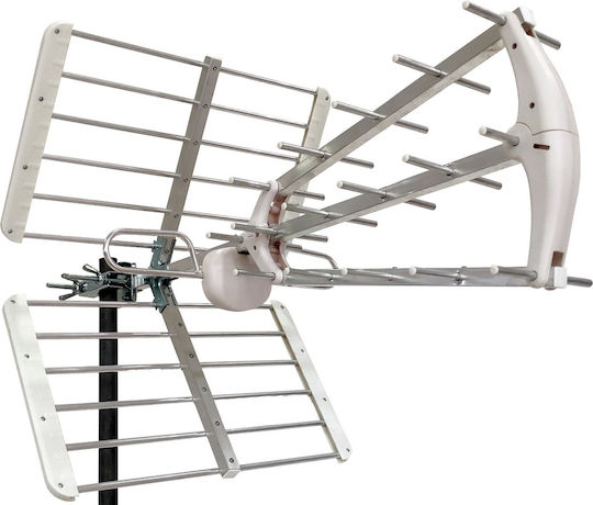 ATC Yagi ATC-239 11.5dB LTE C48 5G 03.001.0078 Outdoor TV Antenna (Does not Require Power Supply) Silver