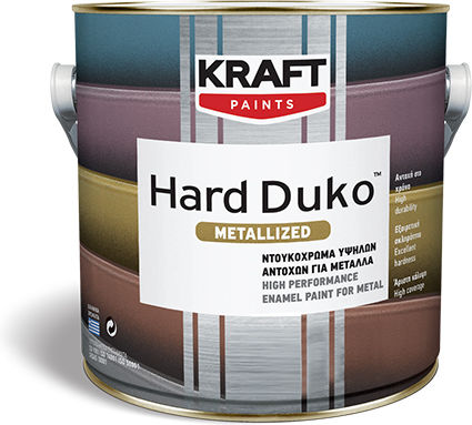 Kraft Varnish Colour Corrosion Inhibitor Hard Duko Metallized 0.75lt 617 Olympos (Base) Shiny