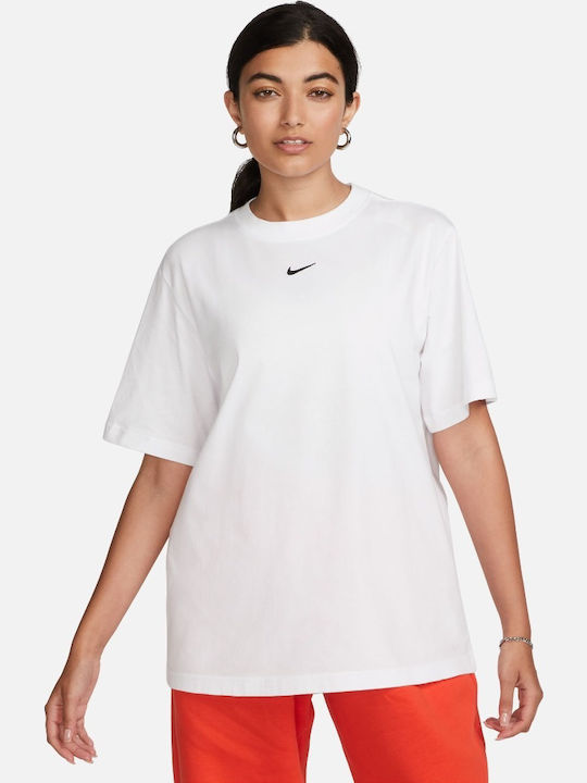 Nike Sportswear Damen Sportlich T-Shirt Weiß