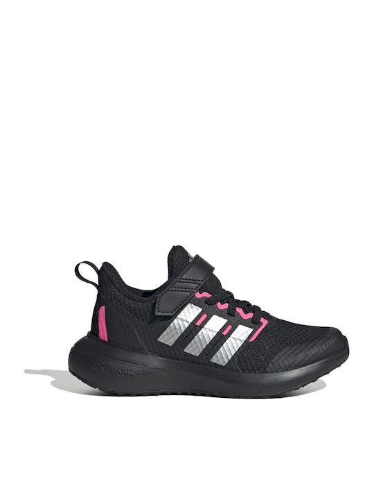 Fortarun FortaRun 2.0 EL K Waterproof Kids Sports Shoes Running with Hoop & Loop Closure Black
