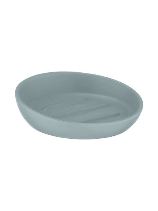 Wenko Ceramic Soap Dish Countertop Blue