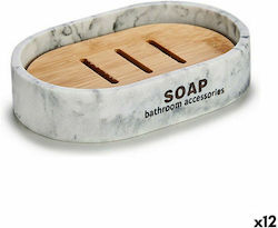 Berilo Resin Soap Dish Countertop Brown