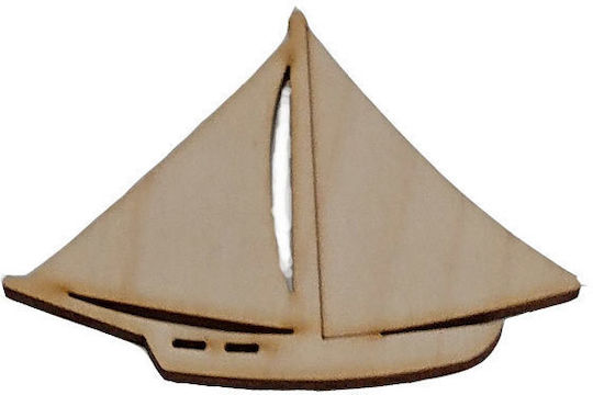 CHeirokamoto Wooden Vehicle 8x5.6cm Thickness 3mm 1pcs