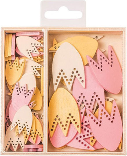Knorr Prandell Wooden Flowers 54pcs